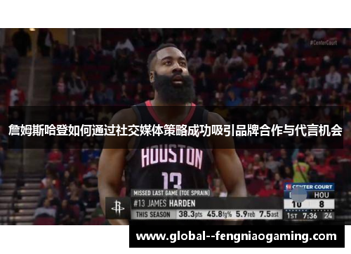 詹姆斯哈登如何通过社交媒体策略成功吸引品牌合作与代言机会 詹姆斯哈登如何通过社交媒体策略成功吸引品牌合作与代言机会