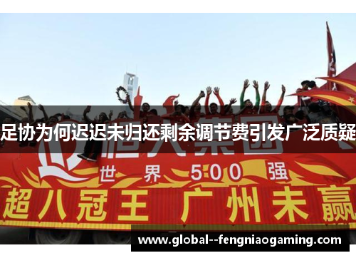 足协为何迟迟未归还剩余调节费引发广泛质疑 足协为何迟迟未归还剩余调节费引发广泛质疑