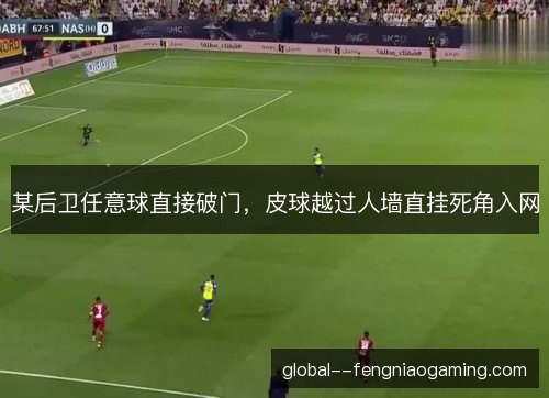 某后卫任意球直接破门，皮球越过人墙直挂死角入网